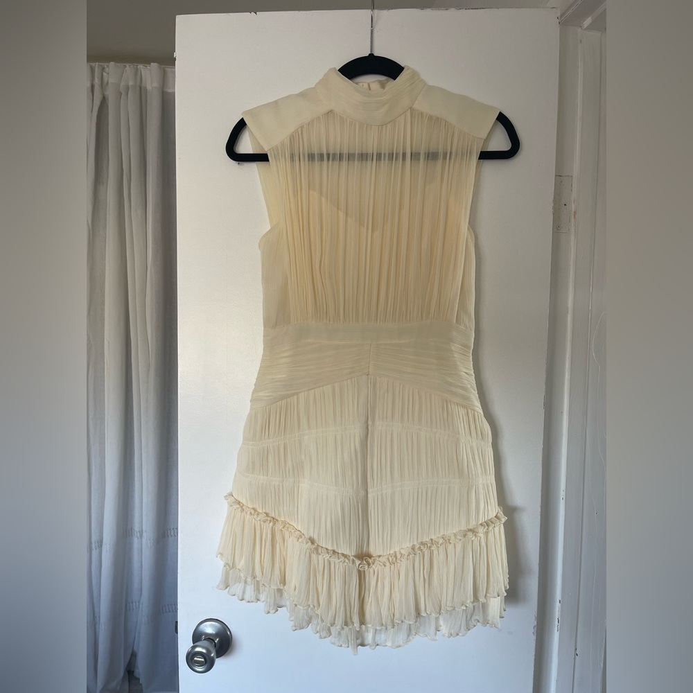 Shona Joy Victoria Sleeveless Ruched Mini Dress